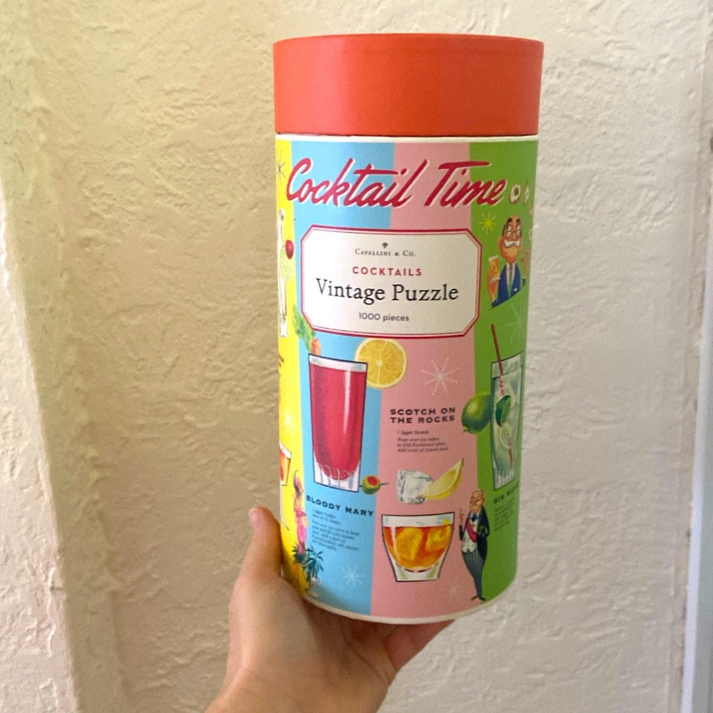 Vintage Puzzle - Cocktails